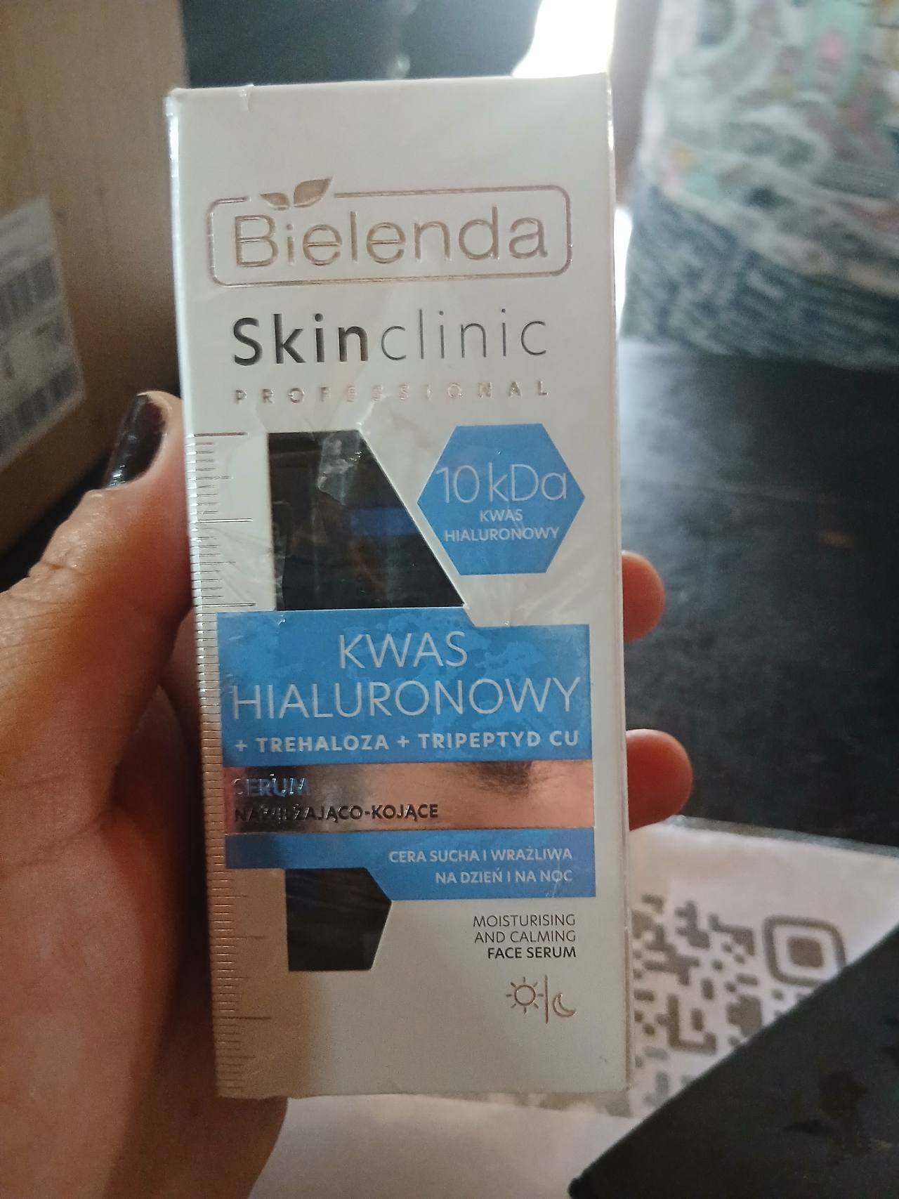 Bielenda Skinclinic PROFESSIONAL KWAS HIALURONOWY + TREHALOZA + TRIPEPTYD CU FACE SERUM
