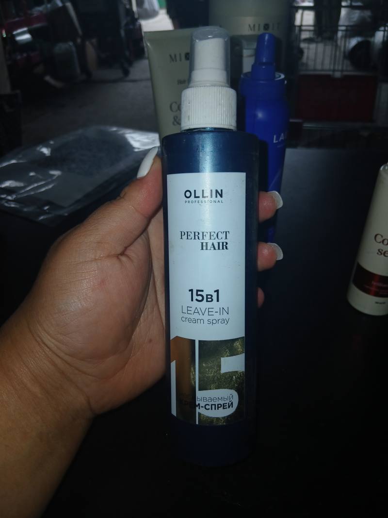 OLLIN PROFESSIONAL PERFECT HAIR 15В1 LEAVE-IN cream spray
