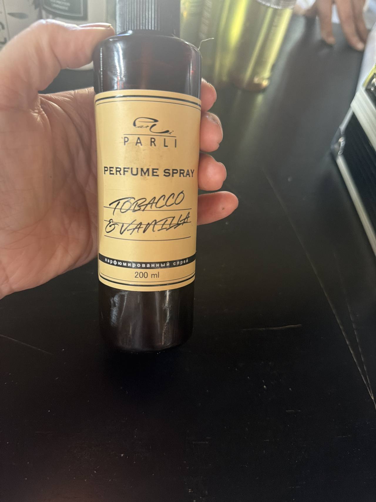 PARLI PERFUME SPRAY TOBACCO & VANILLA парфюмированный спрей