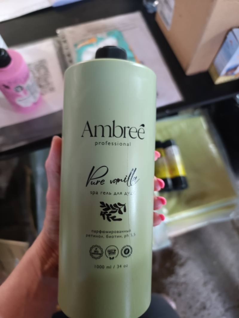 Ambreê professional Pure vanilla spa гель для душа