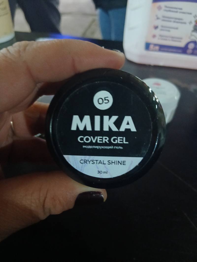Моделирующий гель MIKA COVER GEL CRYSTAL SHINE 05