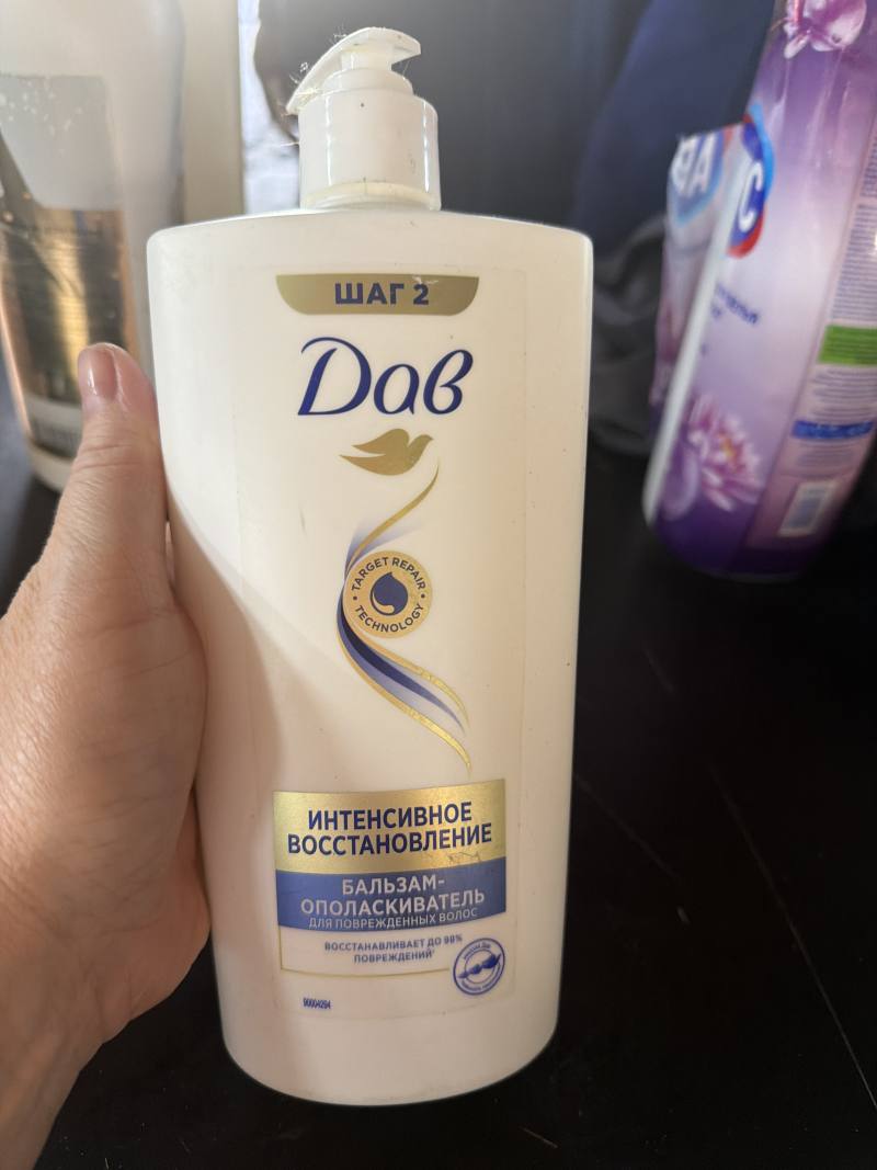 Dove Интенсивное восстановление бальзам-ополаскиватель для поврежденных волос