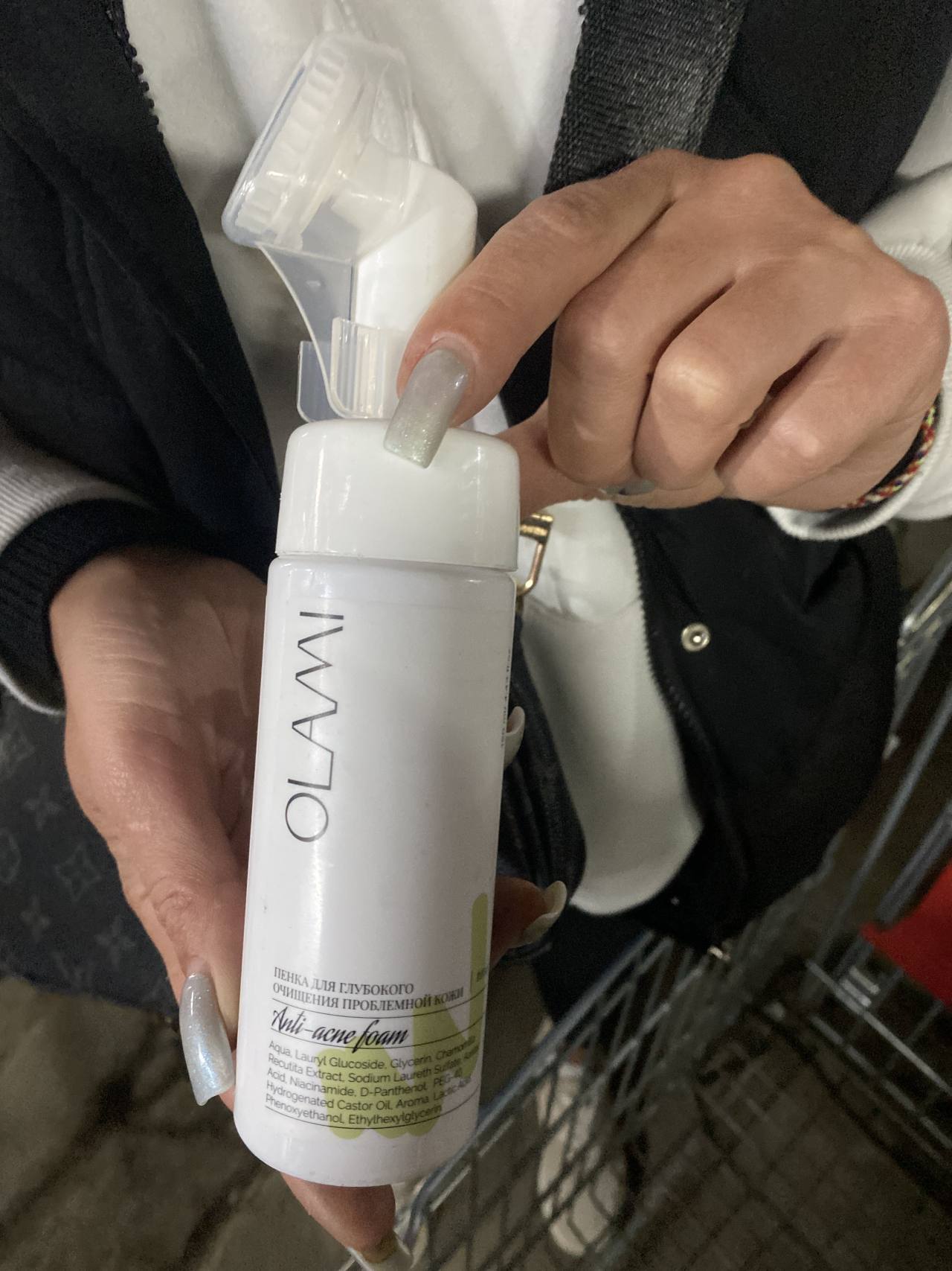 Пенка для глубокого очищения проблемной кожи Anti-acne foam