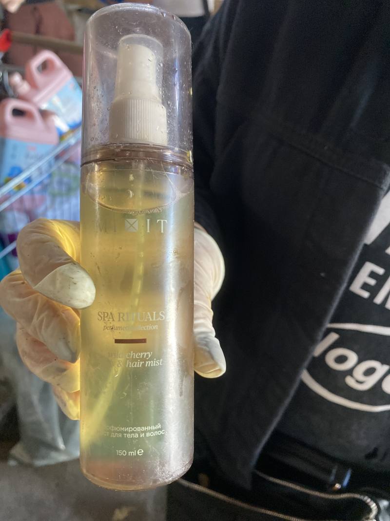 SPA RITUALS Wild Cherry & Hair Mist парфюмированный спрей для тела и волос 150 мл