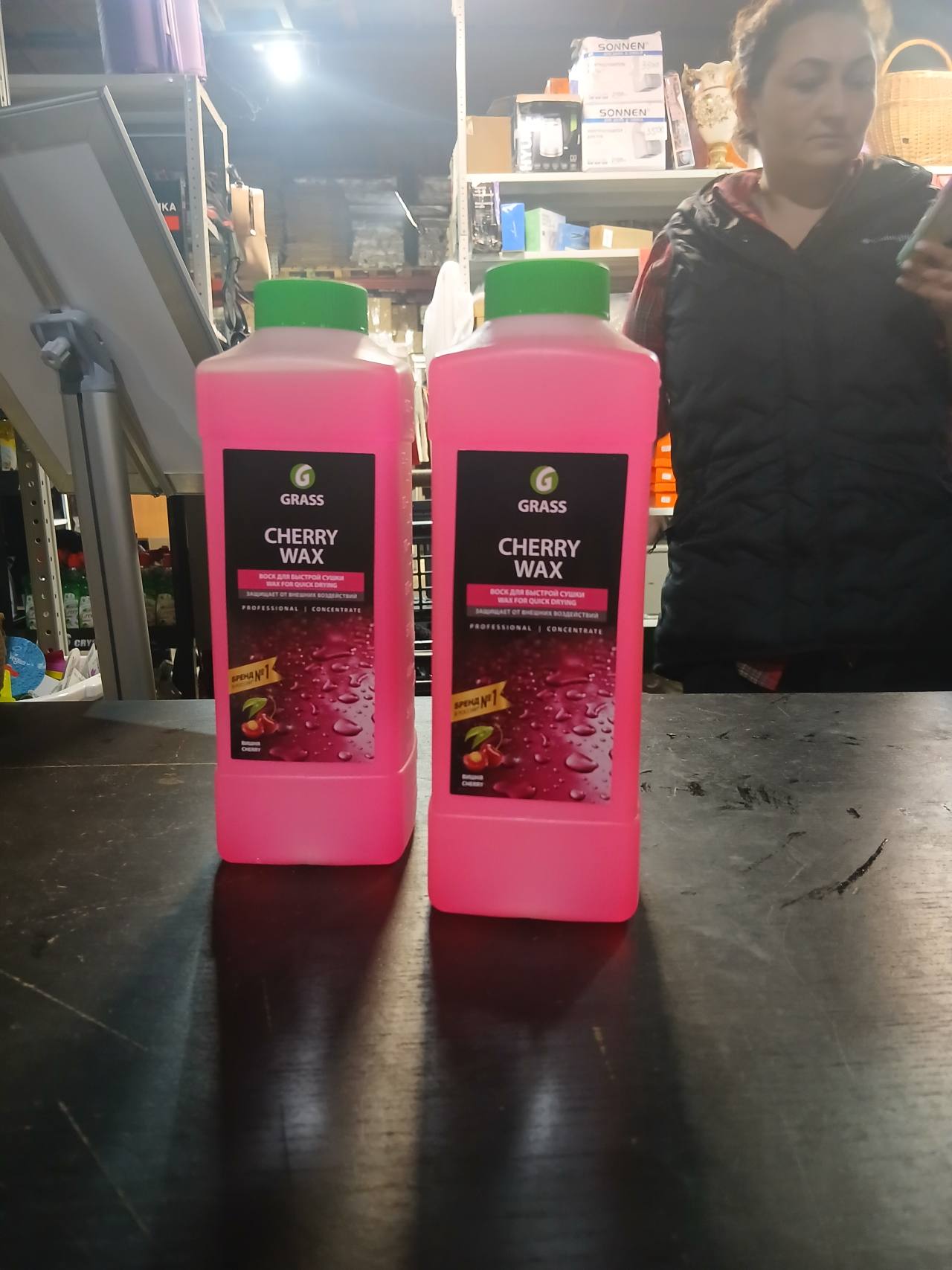 GRASS Cherry Wax — воск для быстрой сушки