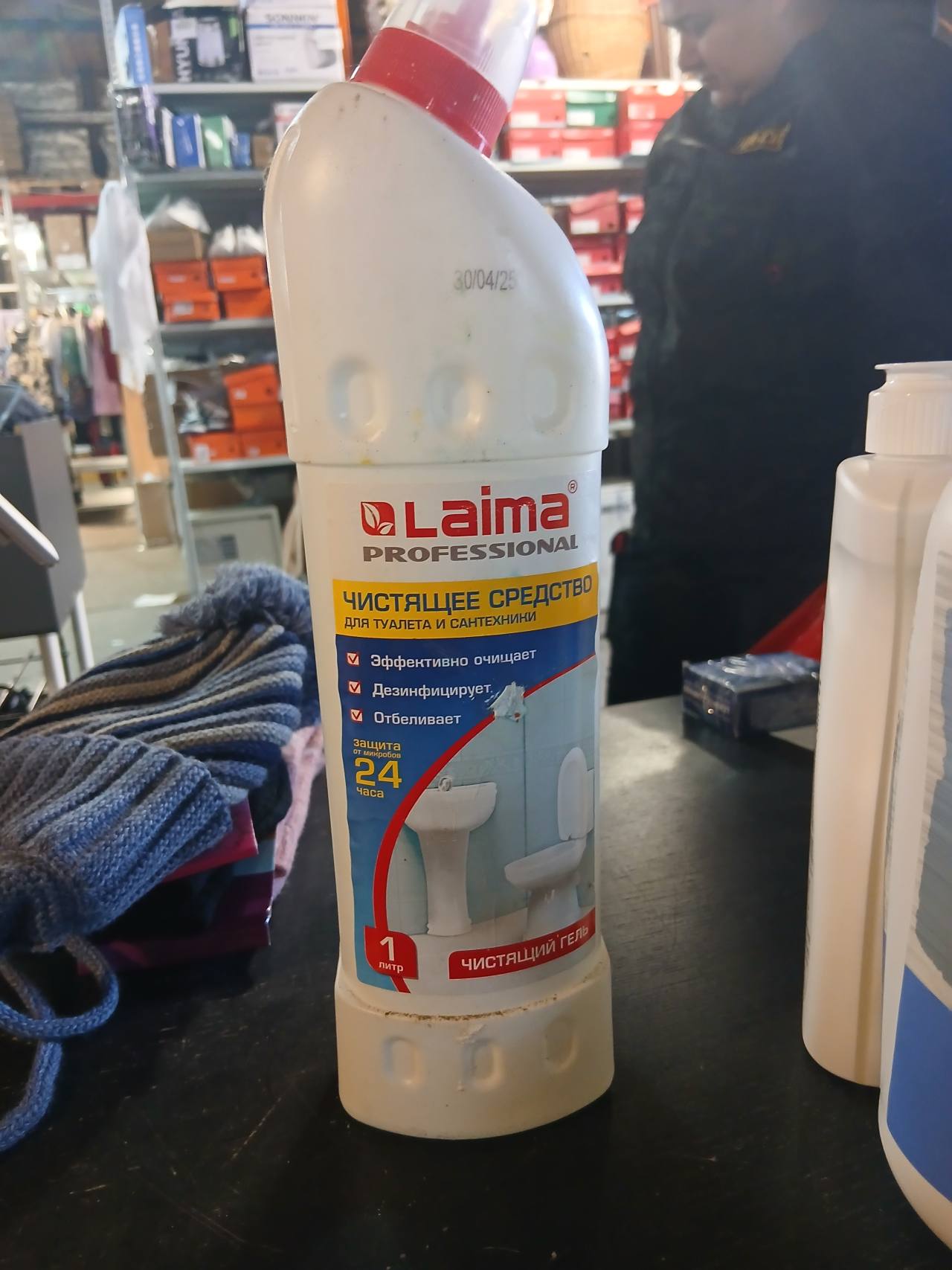 Laina Professional чистящий гель для туалета и сантехники, 1 л