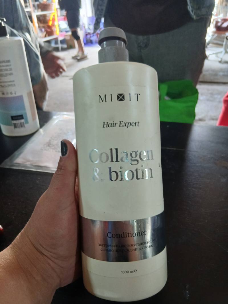 Кондиционер для волос MIXIT Hair Expert Collagen & Biotin экстремальное восстановление