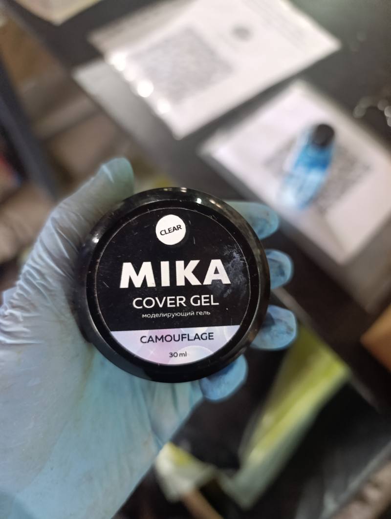 MIKA COVER GEL моделирующий гель CAMOUFLAGE