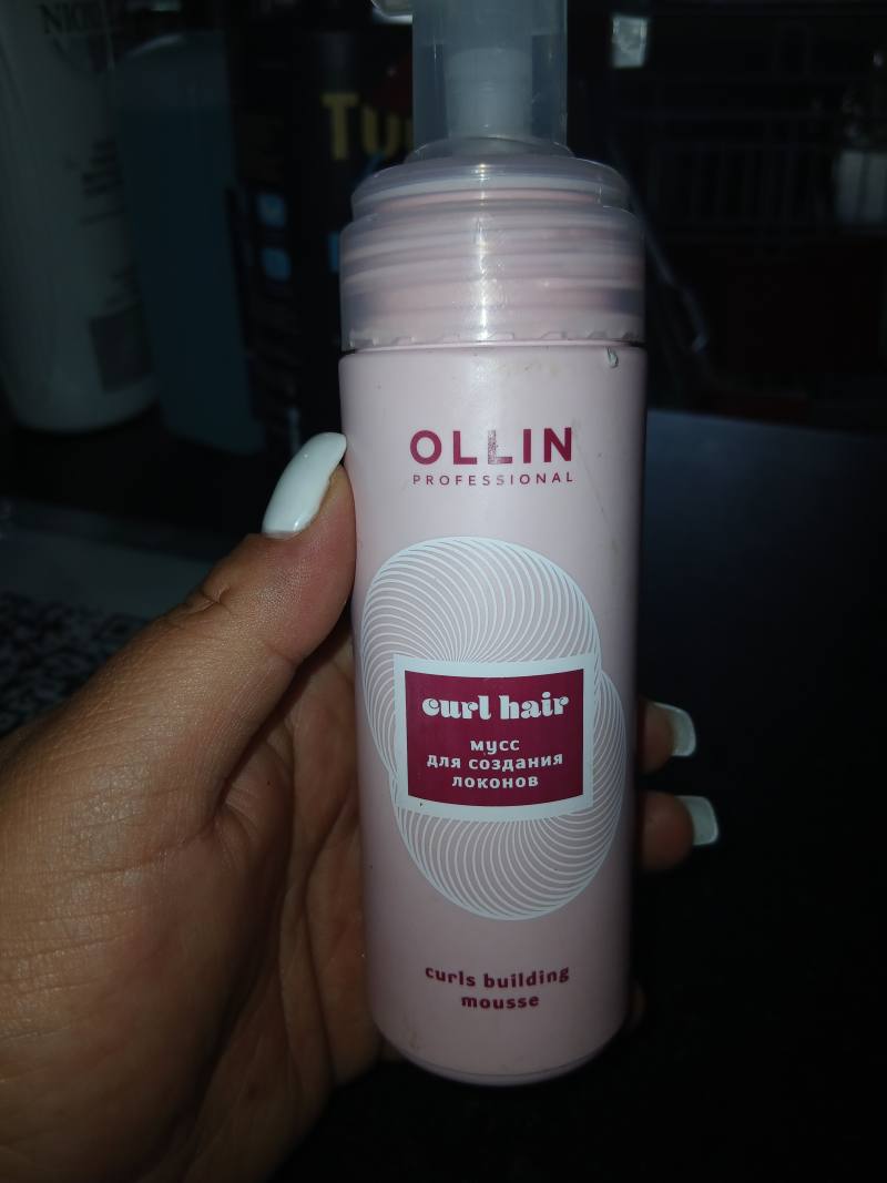 Мусс для создания локонов OLLIN curl hair