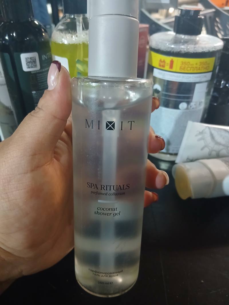 MIXIT Spa Rituals Coconut парфюмированный гель для душа