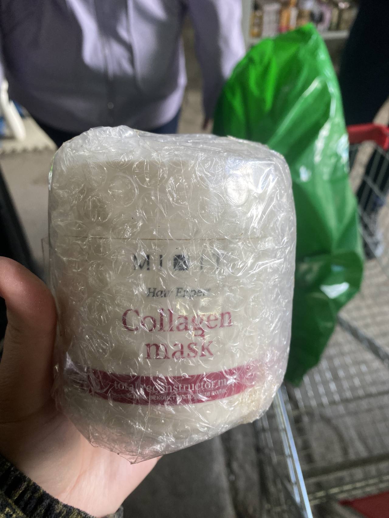 Collagen Mask Hair Expe total reconstructor