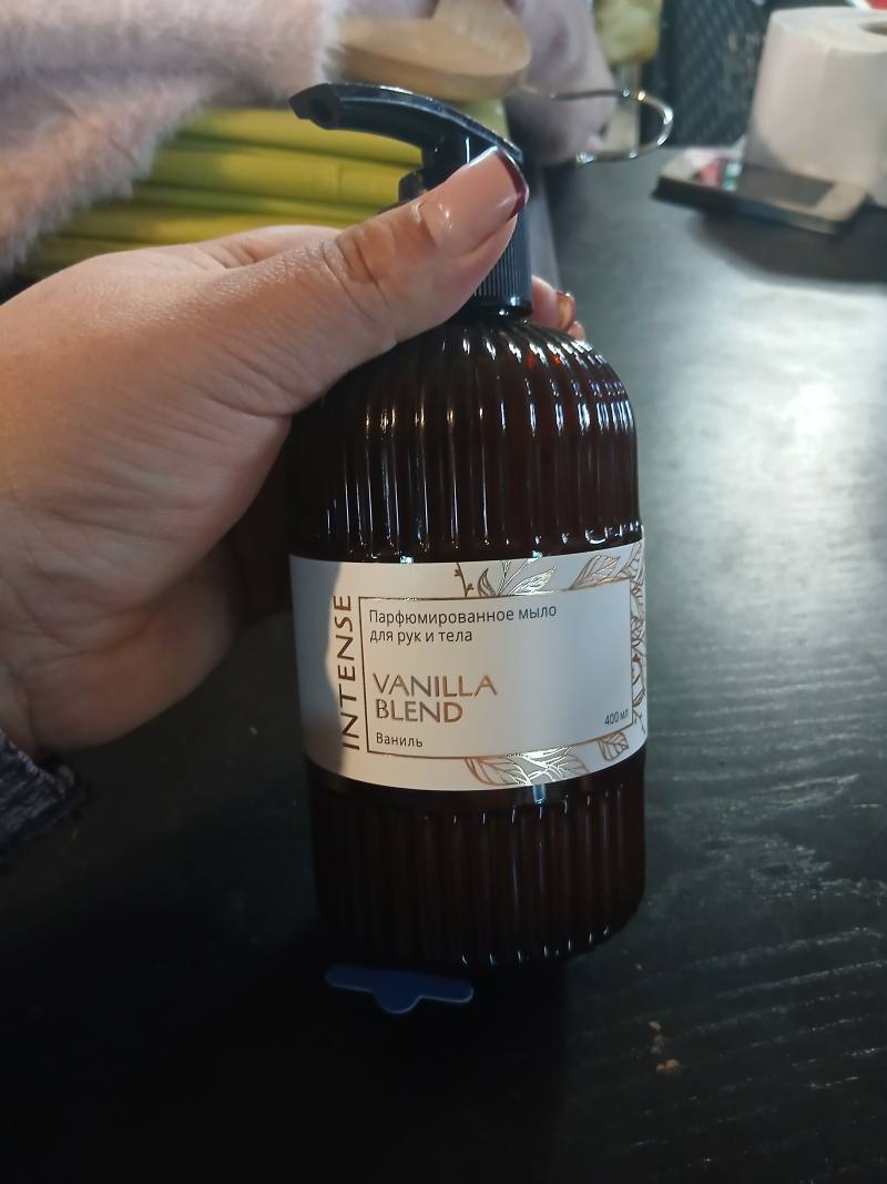 Парфюмированное мыло для рук и тела INTENSE Vanilla Blend, Ваниль, 400 мл