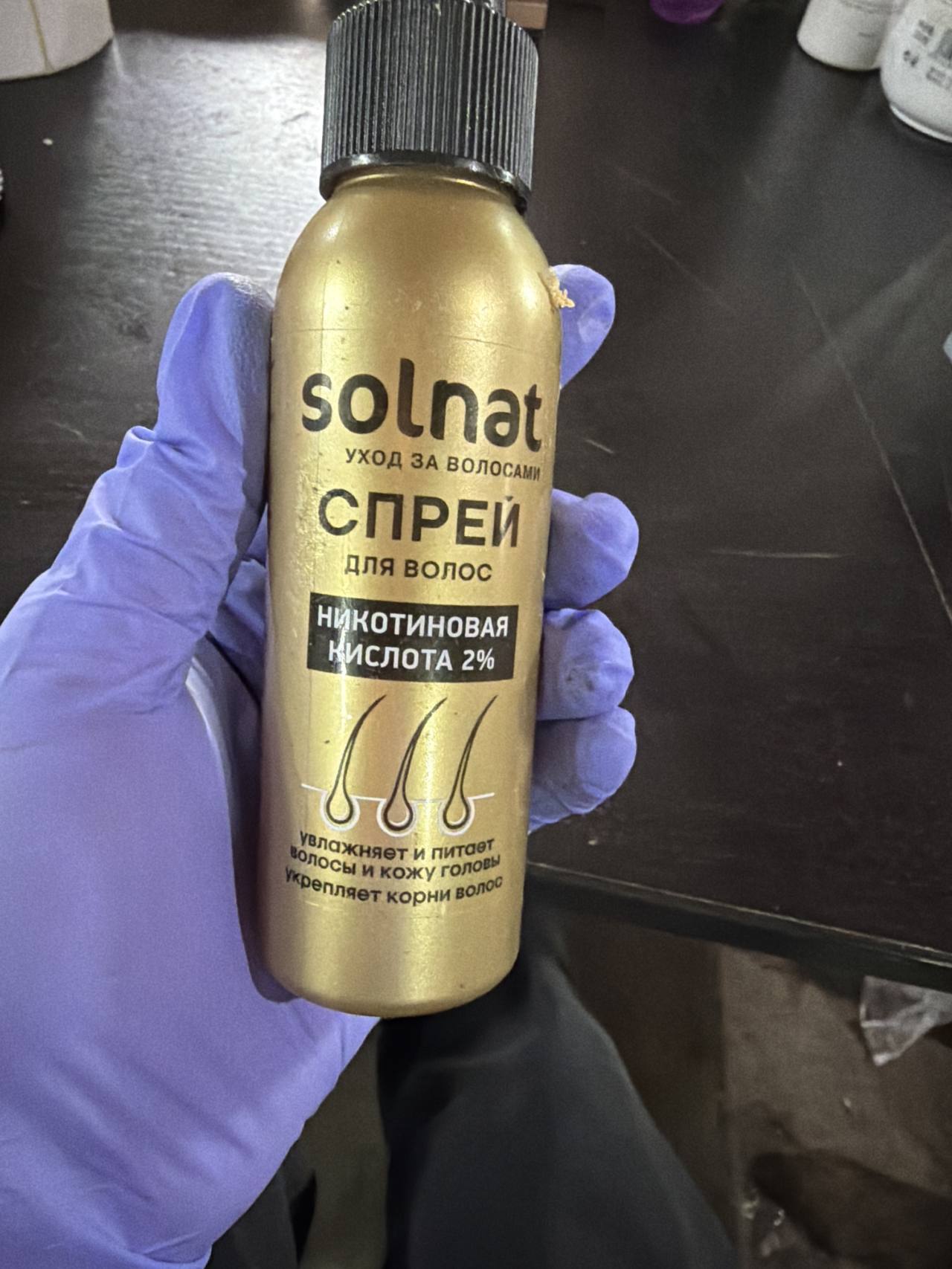Solnat Спрей для волос с никотиновой кислотой 2%