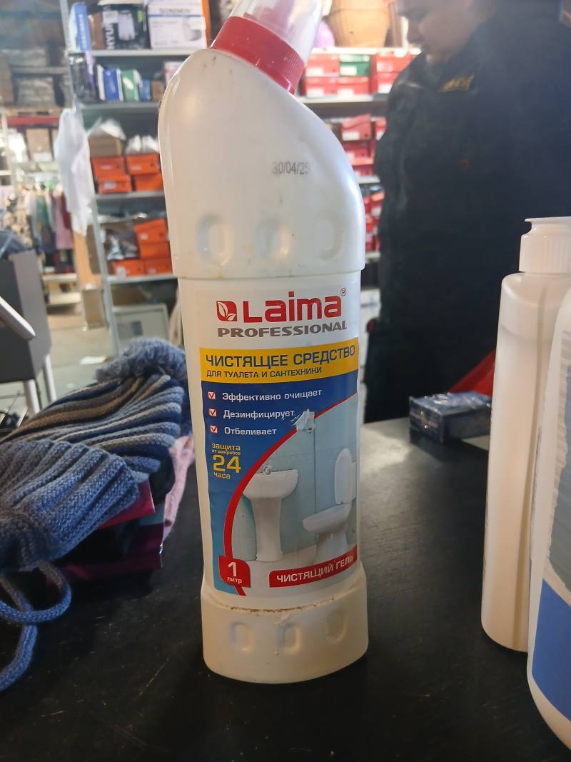 Laina Professional чистящий гель для туалета и сантехники, 1 л