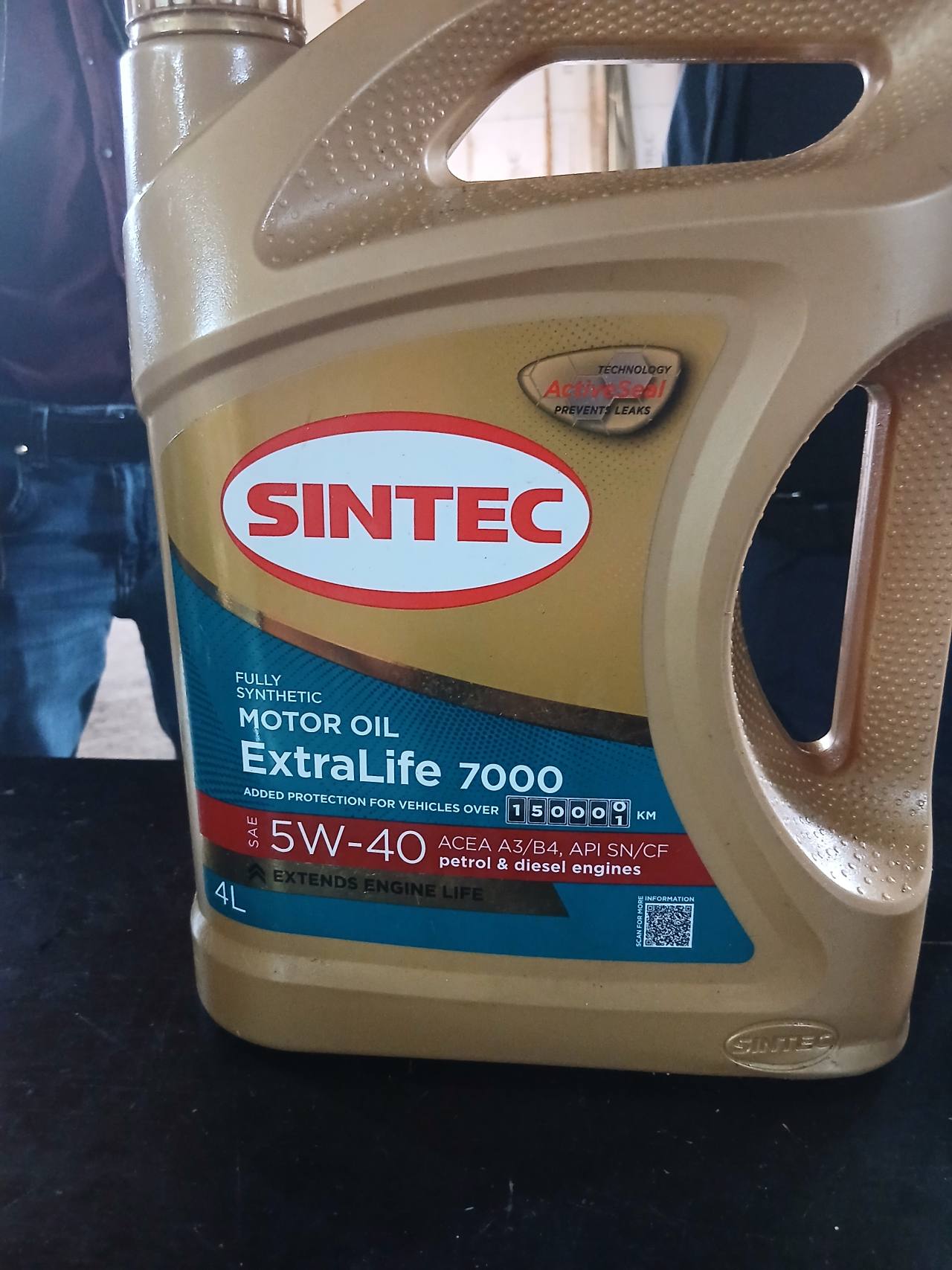 Моторное масло SINTEC ExtraLife 7000 5W-40