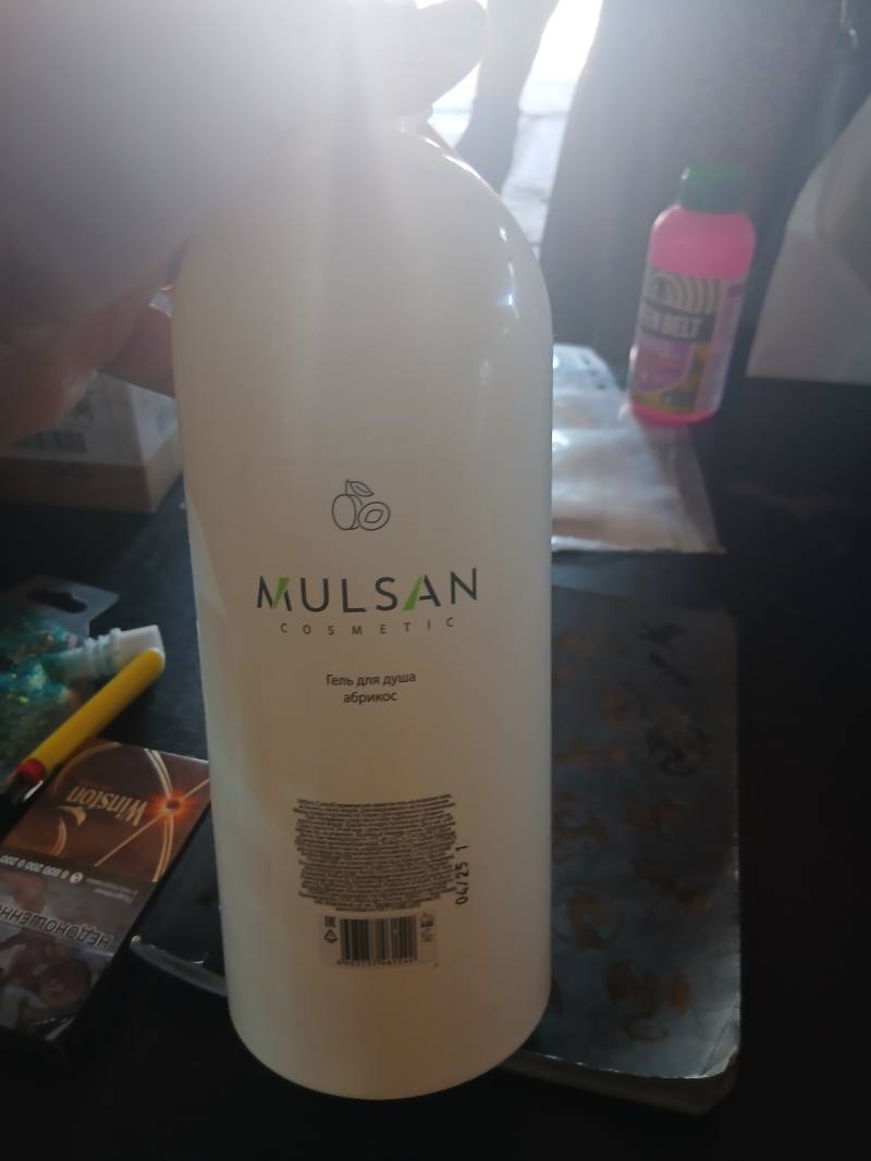 MULSAN Гель для душа абрикос