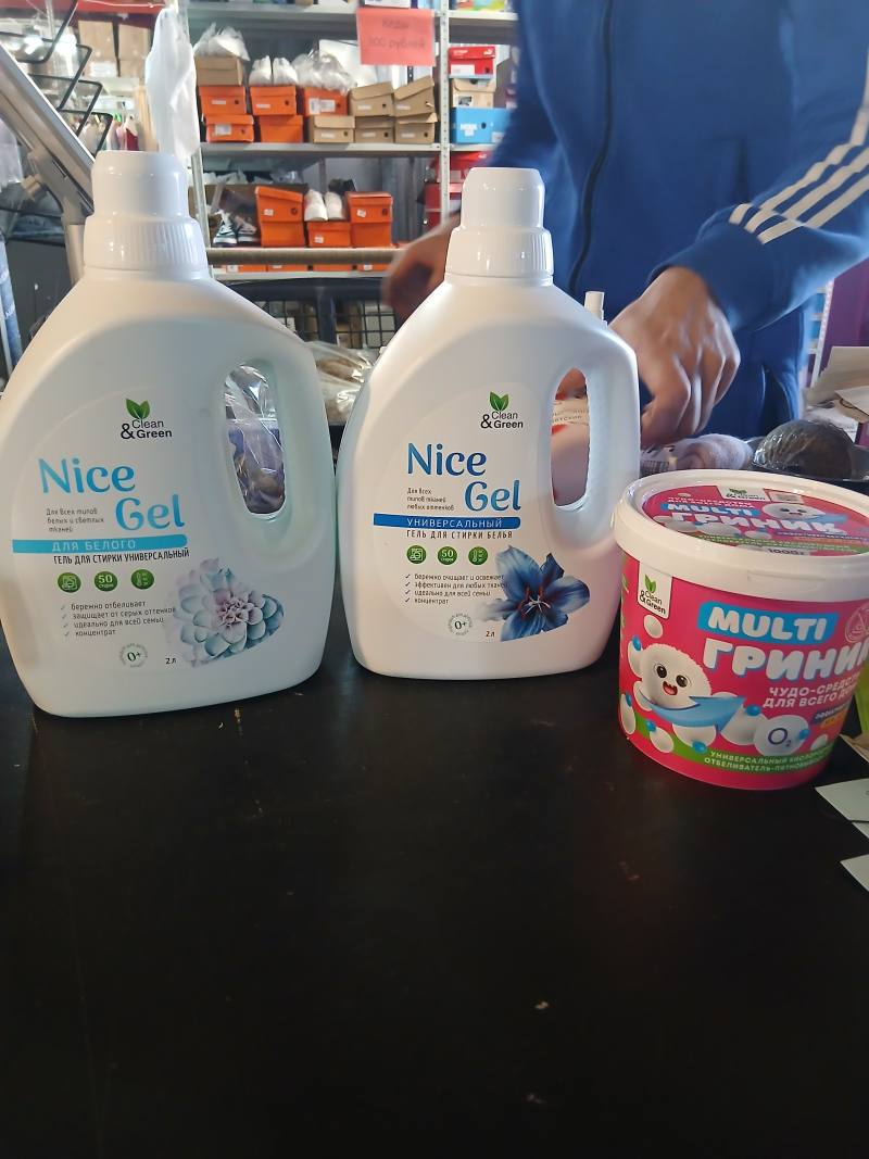 Clean & Green Nice Gel Универсальный гель для стирки белья