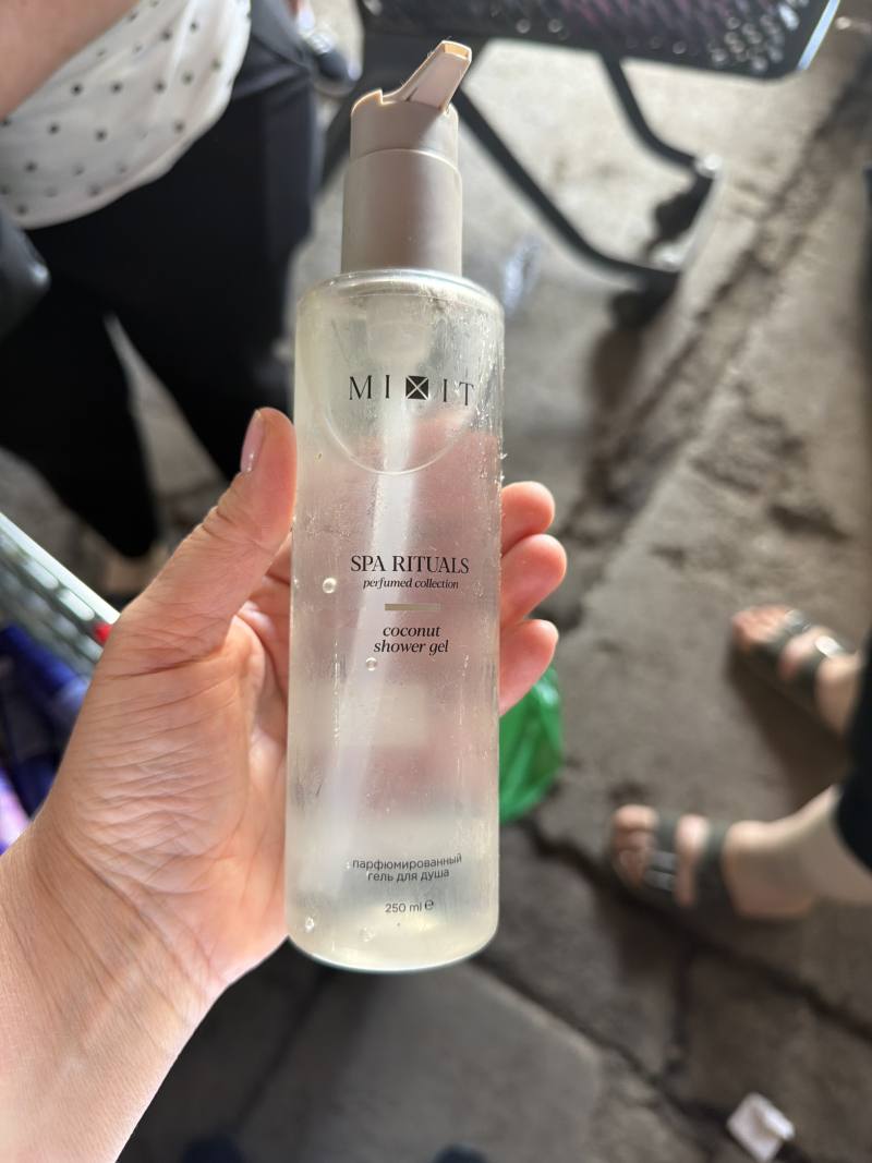 Парфюмированный гель для душа MIXIT SPA RITUALS Coconut Shower Gel
