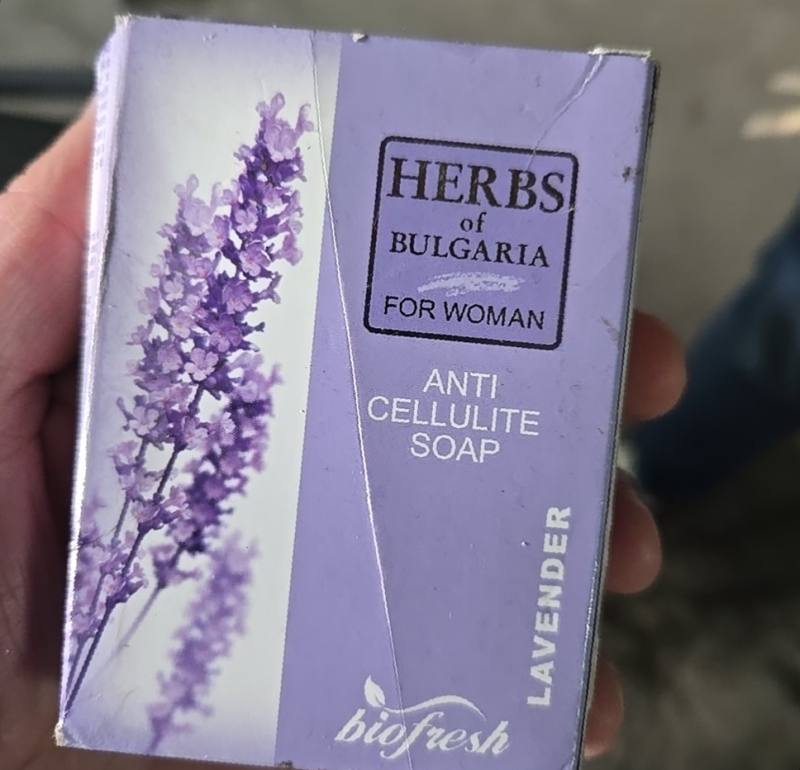 Anti Cellulite Soap Lavender