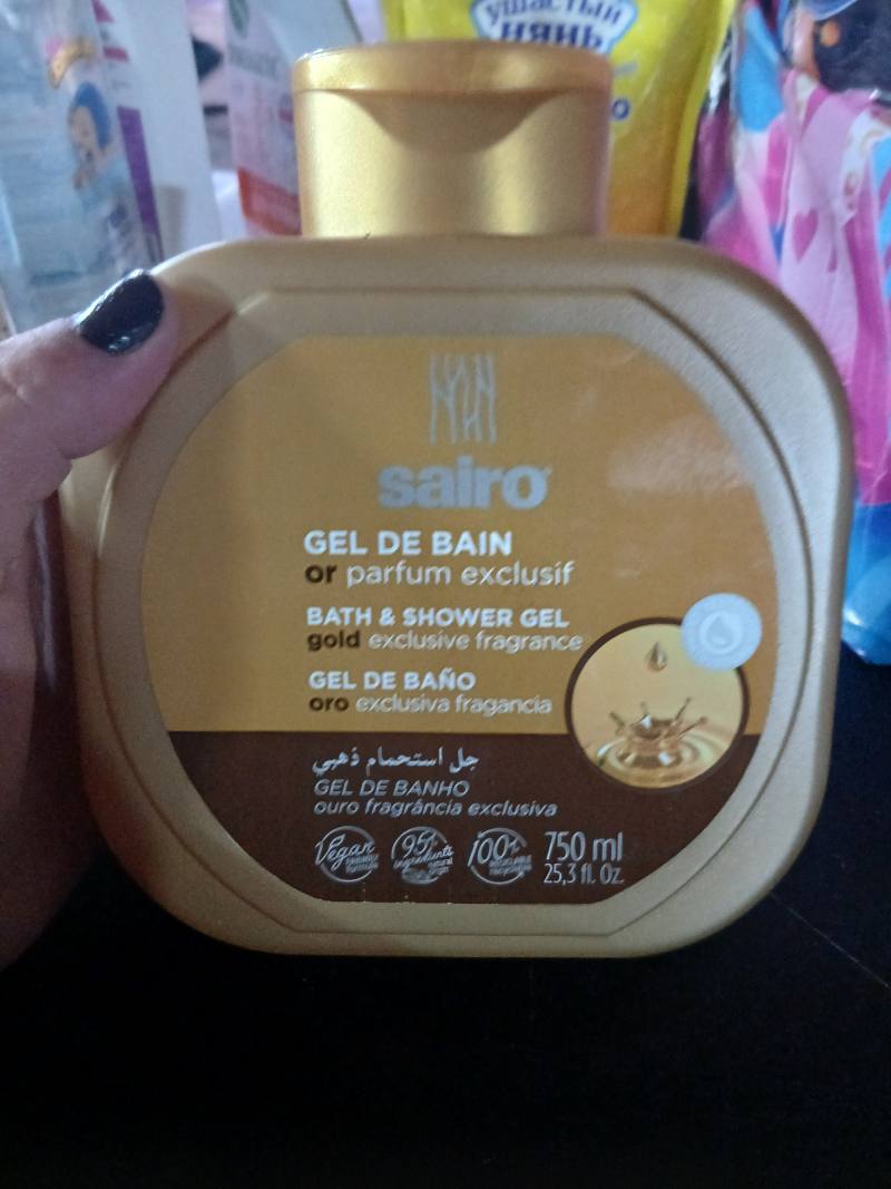 Bath & Shower Gel Gold Exclusive Fragrance