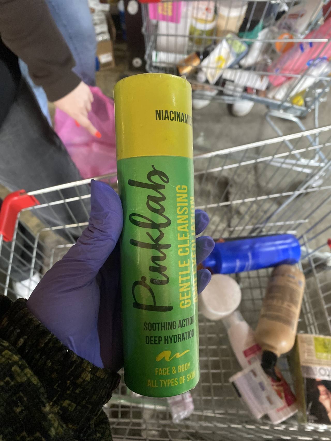 Pinklab Gentle Cleansing с ниацинамидом для лица и тела