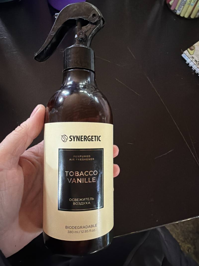 Освежитель воздуха SYNERGETIC Tobacco Vanille