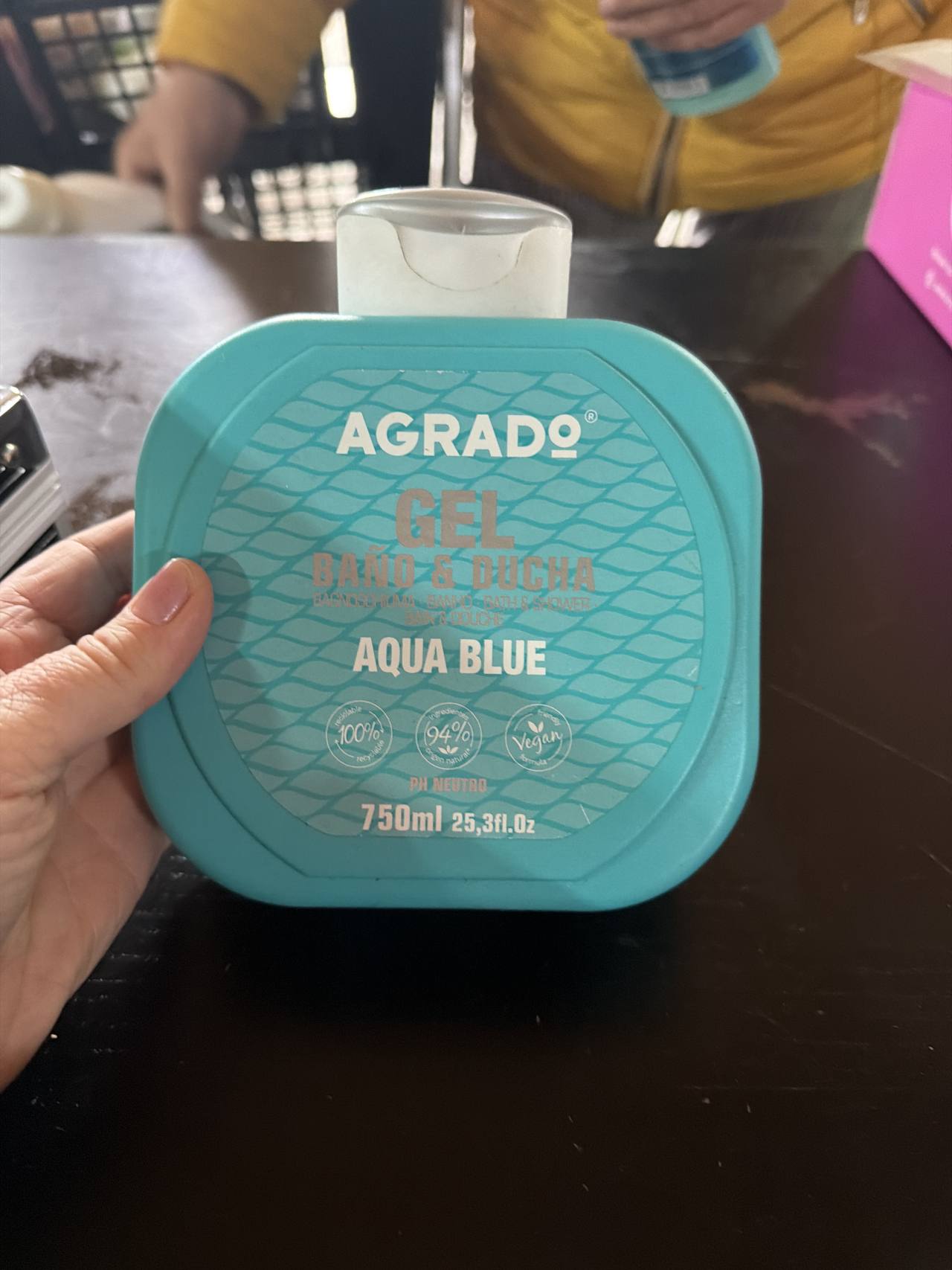 Гель для душа AGRADO Aqua Blue