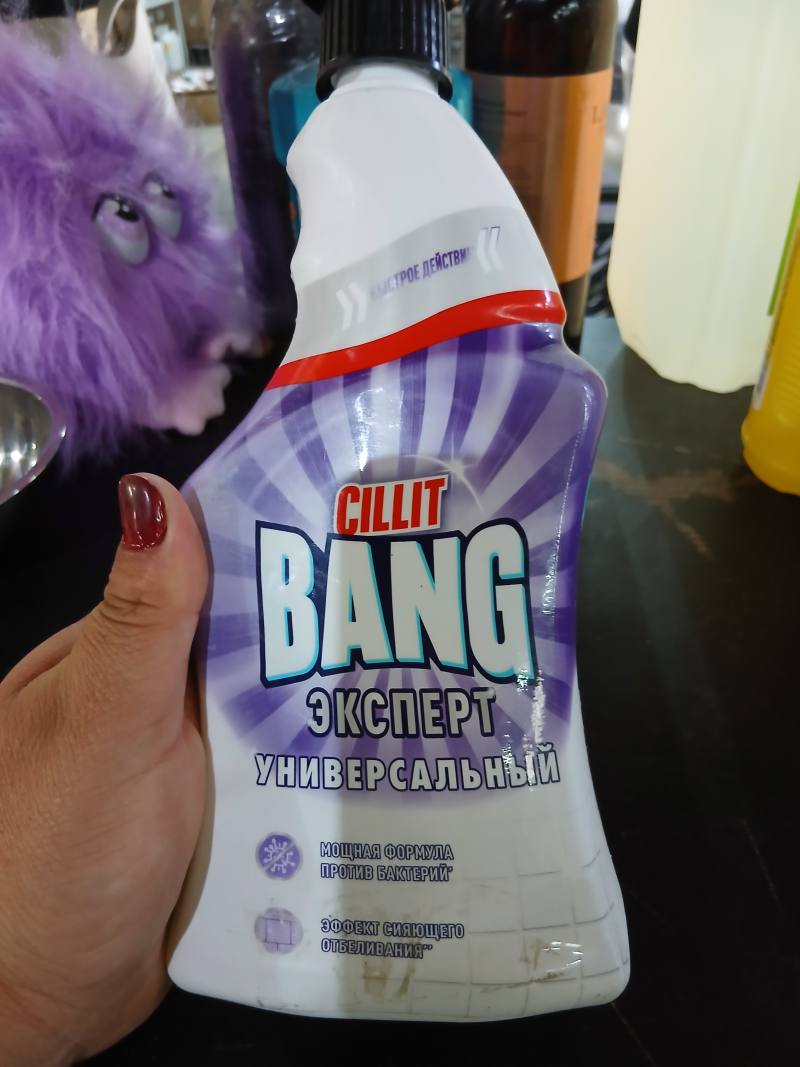 Cillit Bang Эксперт Универсальный (Мощная формула против бактерий, Эффект сияющего отбеливания)