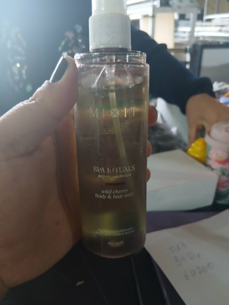 Парфюмированный мист для тела и волос MIXIT SPA RITUALS Wild Cherry