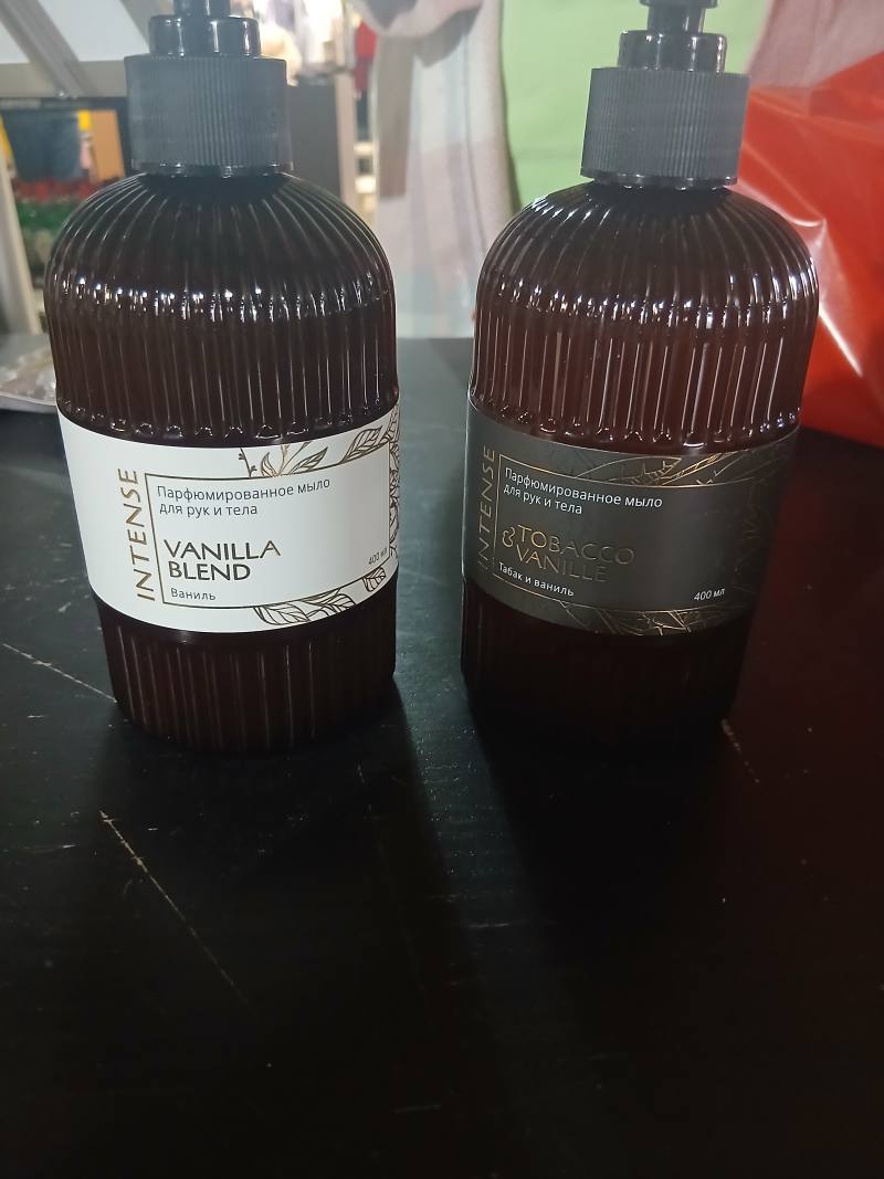 Парфюмированное мыло для рук и тела INTENSE Vanilla Blend