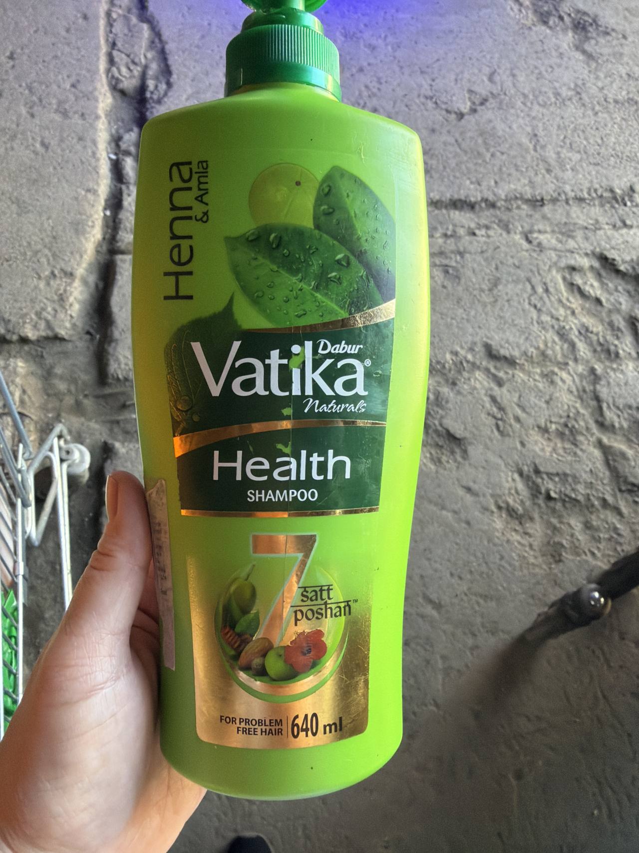 Dabur Vatika Naturals Health Shampoo Henna & Amla