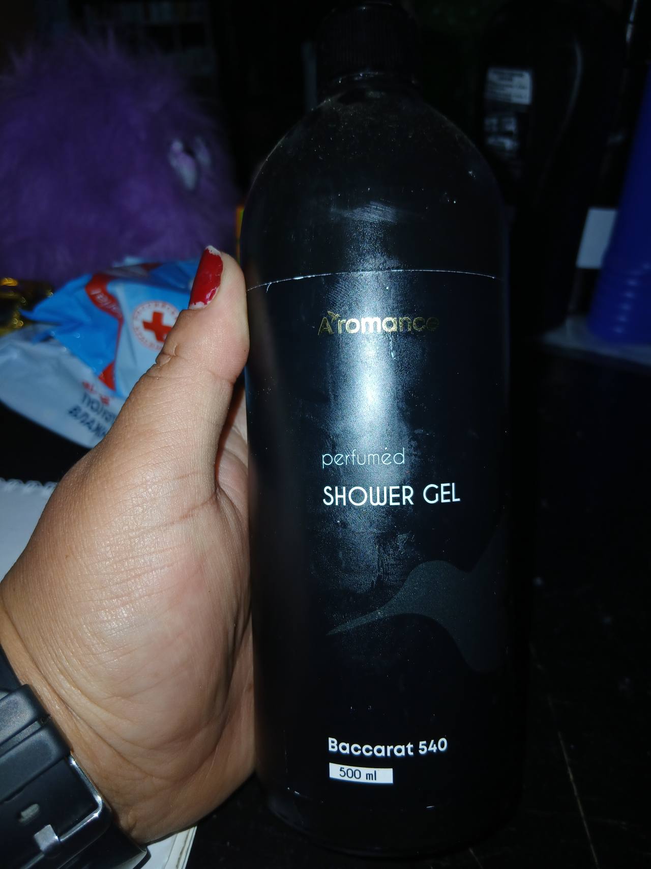 Aromance perfumed SHOWER GEL Baccarat 540